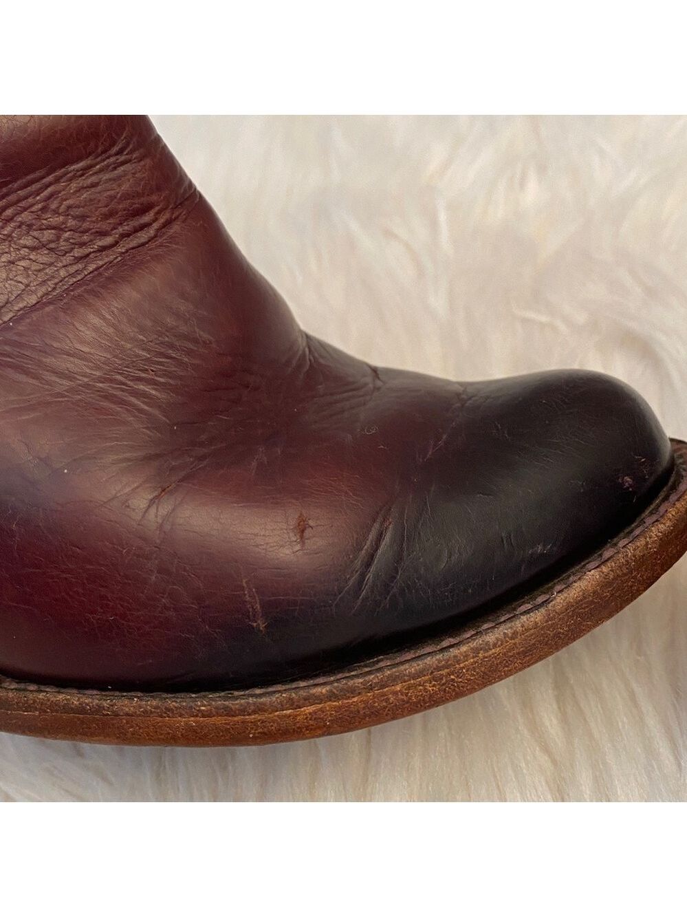 Denver Brown Studded Lady Gabriel Ankle Boots, Size 7.5 - Picture 17 of 17